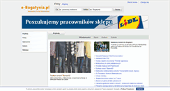 Desktop Screenshot of e-bogatynia.pl