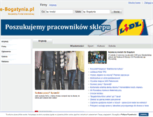 Tablet Screenshot of e-bogatynia.pl